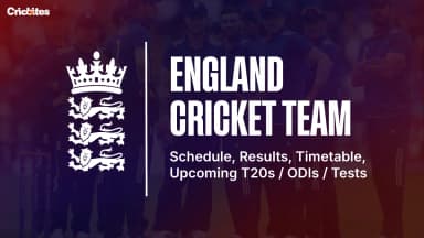 England Cricket Team Schedule, Results, Timetable, Upcoming T20s/ODIs/Tests