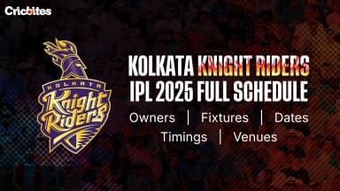 Kolkata Knight Riders IPL 2025 Full Schedule: Owners, Fixtures, Dates, Timings, Venues