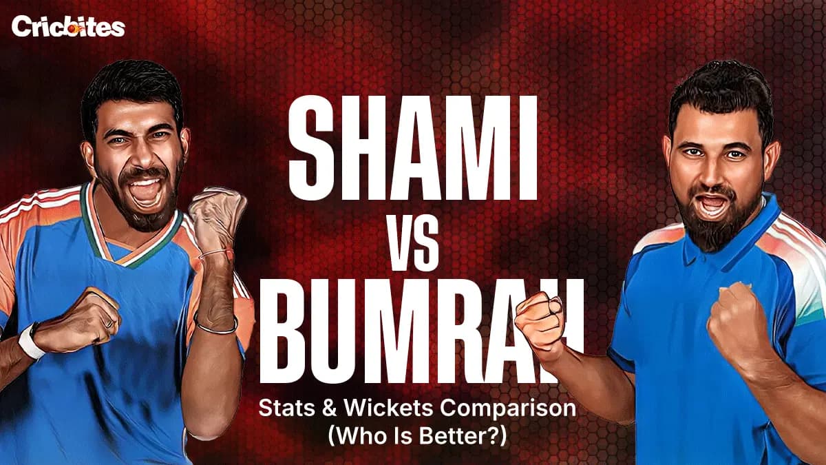 Mohammed Shami vs Jasprit Bumrah: Stats & Wickets Comparison (Who Is Better)