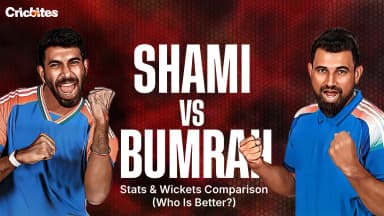 Mohammed Shami vs Jasprit Bumrah: Stats & Wickets Comparison (Who Is Better)