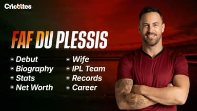 Faf Du Plessis Debut, Biography, Stats, Net Worth, Wife, IPL Team, Records, Career