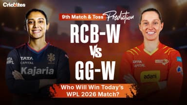 GG-W vs RCB-W Toss & Match Prediction: Who Will Win Today’s WPL 2026 Match?