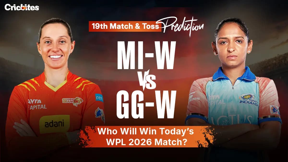 MI-W vs GG-W WPL Toss & Match Prediction: Who Will Win Today’s WPL 2026 Match?