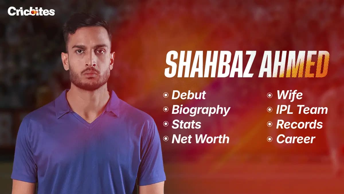 Shahbaz Ahmed Debut, Biography, Stats, Net Worth, Wife, IPL Team, Records, Career